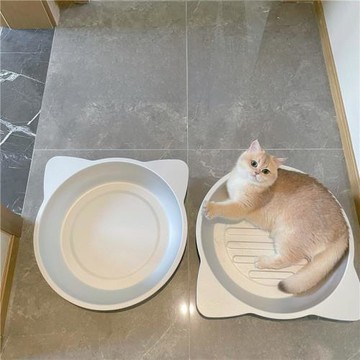 日本純鋁貓鍋小型犬貓窩冰涼寵物窩夏季冰墊降溫狗狗冰窩貓床貓盆