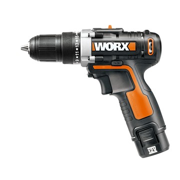 WORX 12V 鋰電雙速電鑽 雙電池 WX128.6