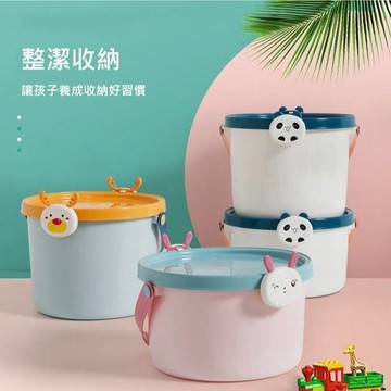 兒童卡通手提玩具收納桶(小號)1入 DS003999