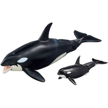 TOMICA多美動物 ANIA AL08 虎鯨 漂浮版 AN13763