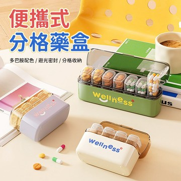 一周藥盒 星期藥盒 分格藥盒 密封藥盒 藥丸盒 隨身藥品盒 攜帶型藥盒 膠囊分裝盒 營養品收納盒