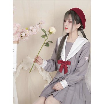 朝顏珠珠家原創正統水手服日系學院風jk制服中間服日本學生校服甜