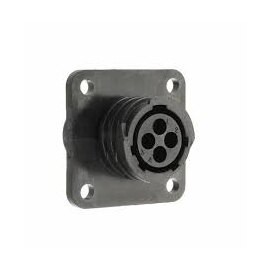 206430-1 4P 母座 TE / Tyco AMP CPC-1系列11號標準環形圓形連接器 connector 接頭(含稅)【佑齊企業 iCmore】