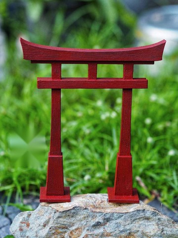 牌坊，日本拱門家居裝飾品和模型