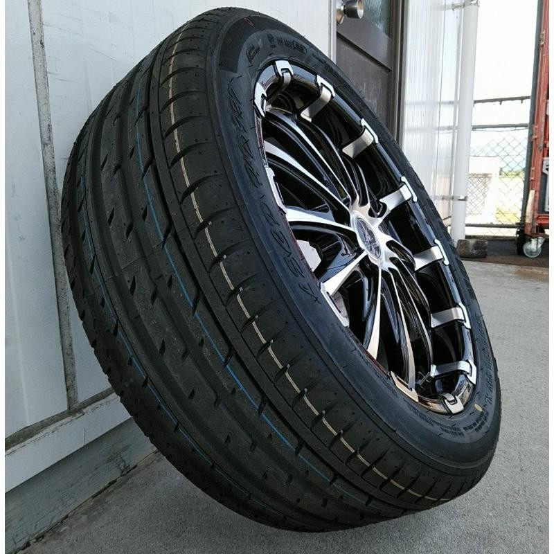 200系ハイエース タイヤホイール 18インチ BD12 海外輸入タイヤ 225/50R18 | LINEショッピング