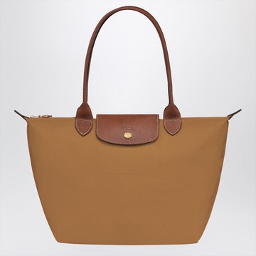 Longchamp Fawn-Coloured Le Pliage Original M Bag