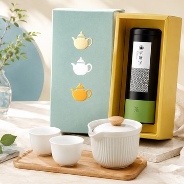 【父親節推薦】靜謐時光心願組｜布蕾分享組+心願禮盒-單罐茶葉(風味二選一/附提袋)