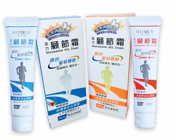 【HITOLY喜多麗】葡萄糖胺活力顧節霜 外擦 涼感  溫感65ml