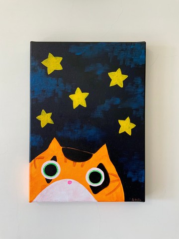 再黑的夜裡也有星星~原畫創作