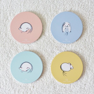 龍貓手繪 | 多款 陶瓷 杯墊