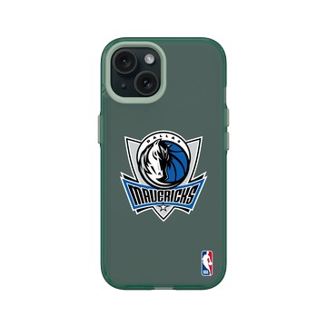 iPhone 15 Clear 憂墨綠 - NBA - Logo-達拉斯獨行俠 Dallas Mavericks