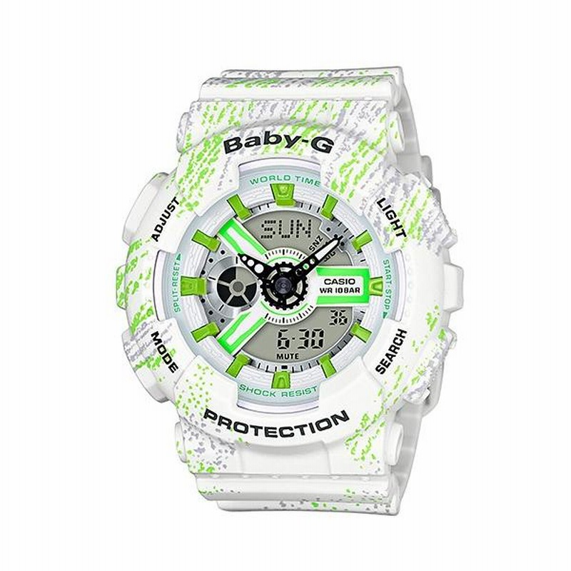 ギフト ベビーG 腕時計 アナデジ 可愛い ホワイト 海外モデル BABY-G カシオ ベビーG アウトドア 海外旅行 かわいい オシャレ