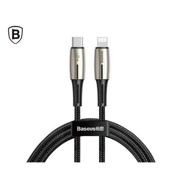 【台灣倍思Baseus】水滴 Type-C to Lightning PD 閃充數據線 18W快充充電線【JC科技】