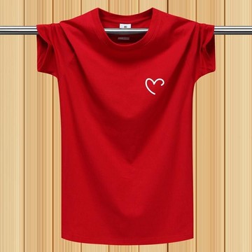 夏季透氣T恤 上衣 T恤 打底衫 短袖 夏季T恤男短袖T恤美式重磅寬鬆半袖汗衫潮牌休閒上衣 韓版男裝 春夏秋男裝 春夏裝