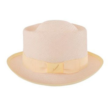 Mamasita頂級巴拿馬草帽PHH滾鵝黃邊系列