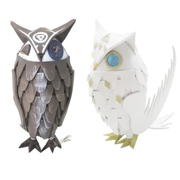 役鳥精致版 第五人格 先知cos道具 役鳥貓頭鷹cos道具 月相貓頭鷹cos道具 第五人格cos配件 遊戲周邊 第五人格周邊 角色扮演道具