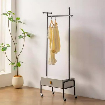 【台灣公司 可打統編】莫友輕奢網紅臥室衣帽架落地不銹鋼金屬帶收納北歐創意多功能客廳 可開發票 全館六折 工廠現貨直銷 新品特價 c9112