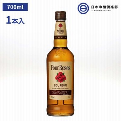 ウイスキー 40゜フォアローゼズ 700ml 酒 ウイスキー バーボンウイスキー アメリカ お酒 ロック 水割り
