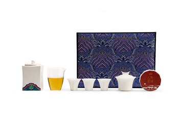 閩南印象茶具禮盒套裝高檔新中式人文典故陶瓷茶器禮