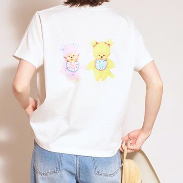 FREAK'S STORE モンチッチ（蒙奇奇） 甜蜜棒棒糖系列 印花T恤