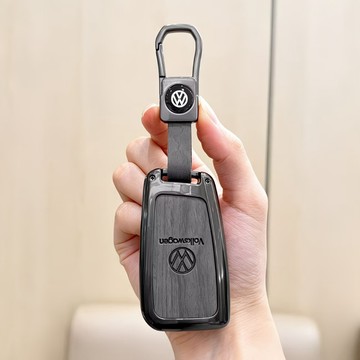 🔥鋅合金鑰匙殼🔥VW 福斯鑰匙套 tiguan touran polo golf 8代汽車鑰匙保護套 鑰匙包 遙控鑰匙圈