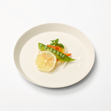 usumono 竹纖維餐盤-18cm-多色可選 淺褐