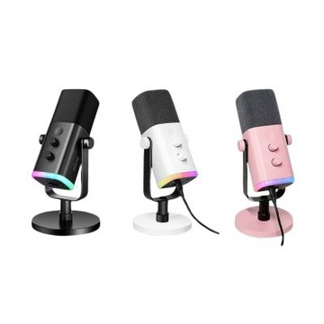 FIFINE AM8 錄音室等級USB/XLR動圈式RGB麥克風