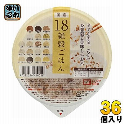 アイズ 国産18雑穀ごはん 160g 36個入