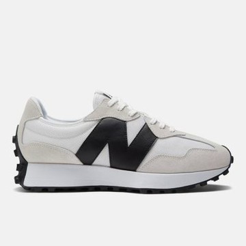 New Balance MS327CWB 男女 復古鞋 運動 休閒 327系列 皮革大N 情侶穿搭 紐巴倫 海鹽黑