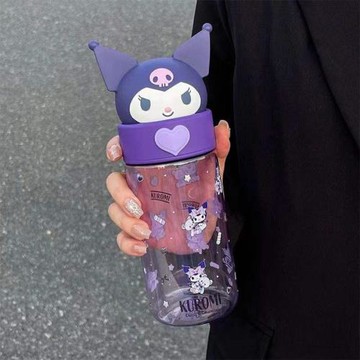 hellokitty三麗鷗兒童水杯女生高顏值便攜耐高溫防摔卡通杯子生日