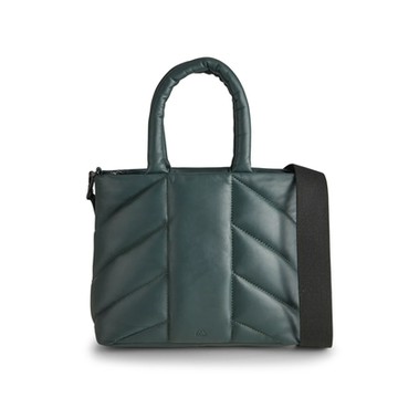 MARKBERG Frances 丹麥手工羊個性寬帶手提包 肩揹包 側肩包 托特包 (松綠)