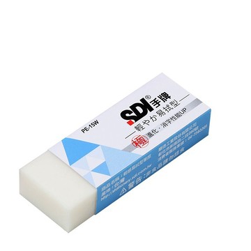 貓｜ 手牌SDI  輕感易拭型筆擦 橡皮擦 1入裝 PE-15W 台灣製造