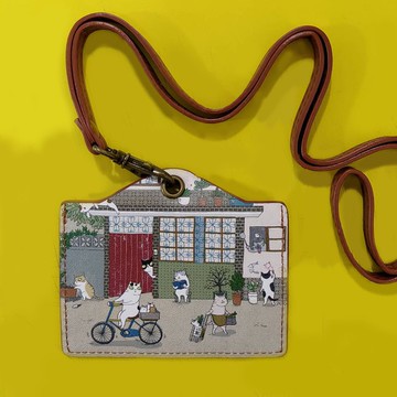 3貓小舖~懷舊屋 票卡夾(插畫家:貓小姐)