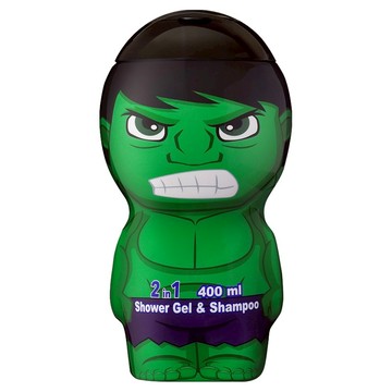 MARVEL 漫威 浩克限定版 2合1 沐浴洗髮精  400ml  1瓶