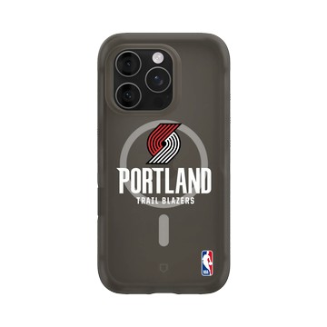iPhone 16 Pro AirX 本質黑 - NBA - Logo-波特蘭拓荒者 Portland Trail Blazers - Light