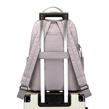 PINK新款牛津布雙肩女士背包男士大容量旅行輕便百搭時尚中學生包