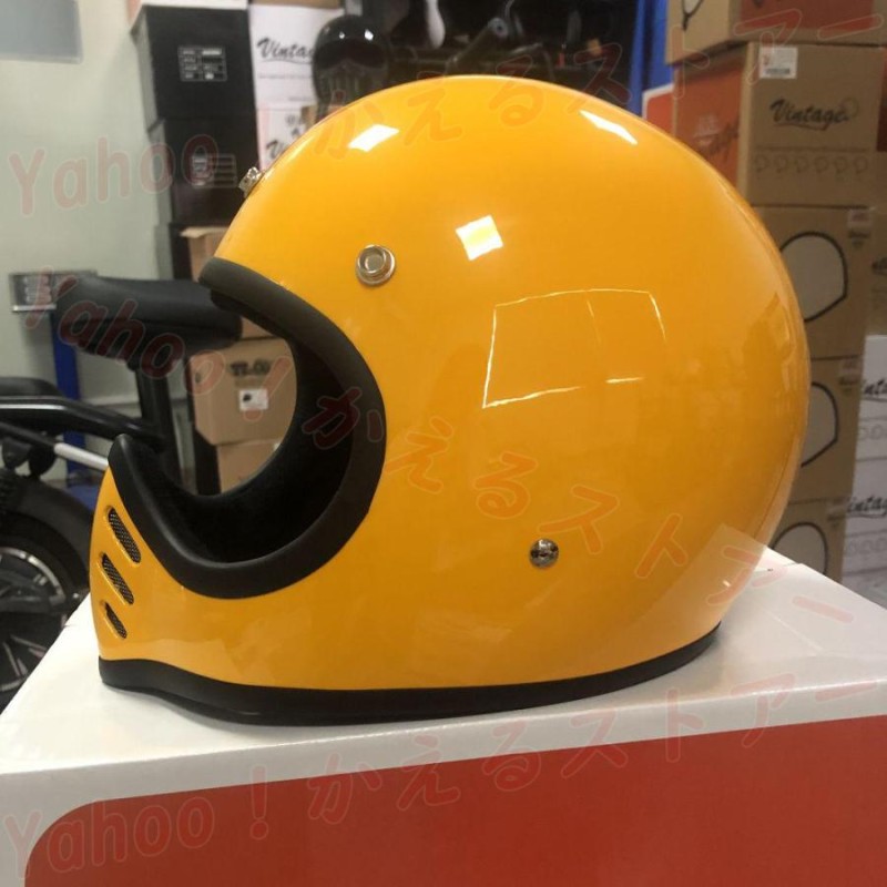AMZ MTX フルフェイスヘルメット ビンテージヘルメット バイク 小帽体ガラス繊維 オートバイヘルメット族ヘル レディース メンズ M-XXL  4色 通販 LINEポイント最大GET | LINEショッピング