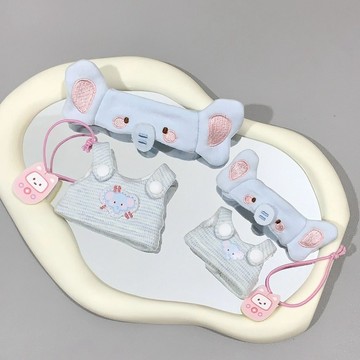 臺灣出貨 5cm娃衣 10cm娃衣 5cm棉花娃娃衣服 可愛動物系列套裝 公仔換裝 玩偶娃娃着替配飾 娃娃配件 娃衣