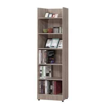 唯熙傢俱-博拉特灰橡色2尺開放書櫃