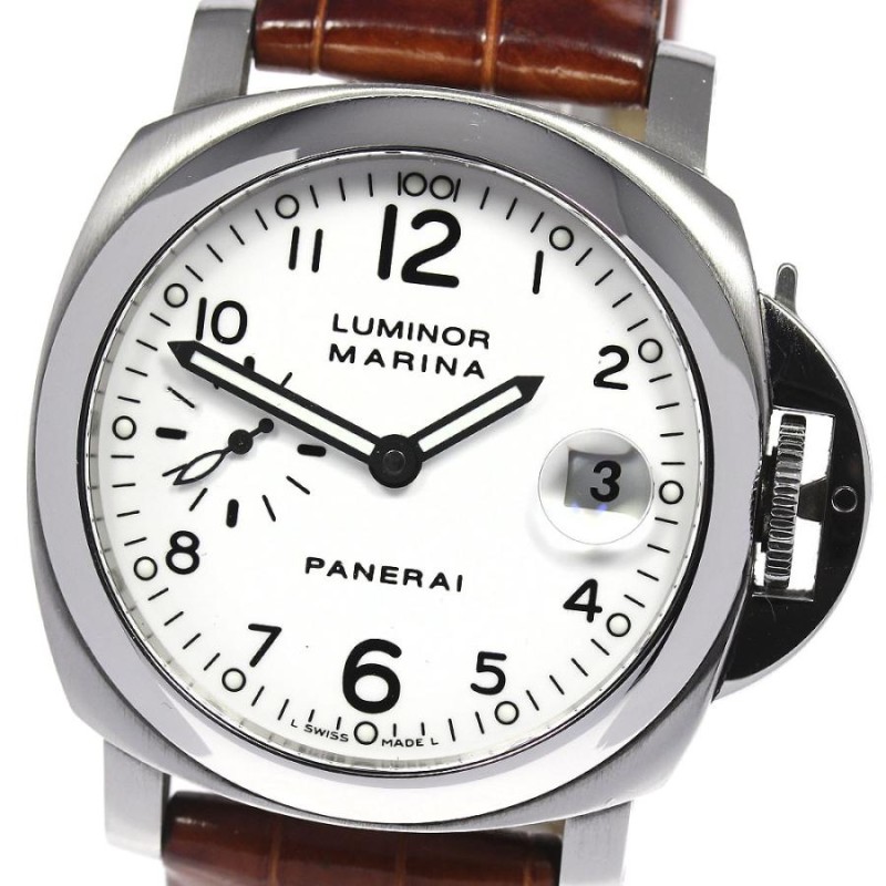 PANERAI】パネライ ルミノール マリーナ デイト PAM00049 自動巻き ...