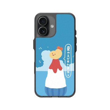 iPhone 17 Clear (相機按鈕) 酷墨灰 - 瘋狂眼珠 Crazy Eyes - 炸蝦日式清冰