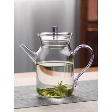 玻璃茶壺耐高溫家用泡茶器單個大容量高硼硅加厚帶過濾花茶具套裝