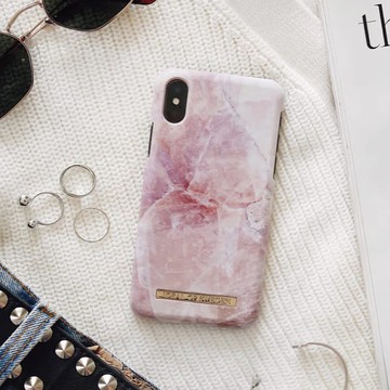 iPhone 11系列/ XR / Xs Max 北歐時尚瑞典流行手機殼-希臘粉玫瑰