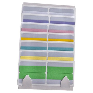 華麗牌 單面索引片標籤 WL-3065 7色  1.7 x 4.2cm  560張  1盒