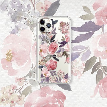 粉彩繽紛 漫花嫣盈系列 支援各品牌手機殼CSAZ01