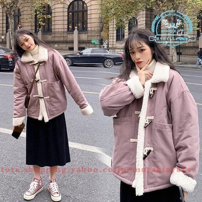 中綿ジャケット レディース ダッフルコート 中綿コート モコモコ 冬コート 厚手 暖かい 冬ジャケット 中綿 厚手コート レトロ 可愛い 通販 Lineポイント最大get Lineショッピング