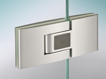 【麗室衛浴】 德國原裝 DORMA TENSOR承重油壓自動回歸鉸鏈 (玻對玻180度)