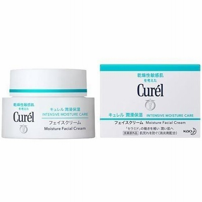 花王 キュレル 潤浸保湿 フェイスクリーム ４０ｇ