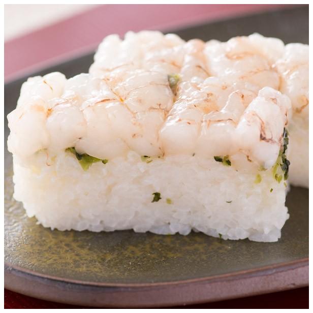 お歳暮 2023 ギフト 海鮮 寿司 お取り寄せグルメ 冷蔵 極上 がさえび寿司を福井から届いたその日が旬の味わい