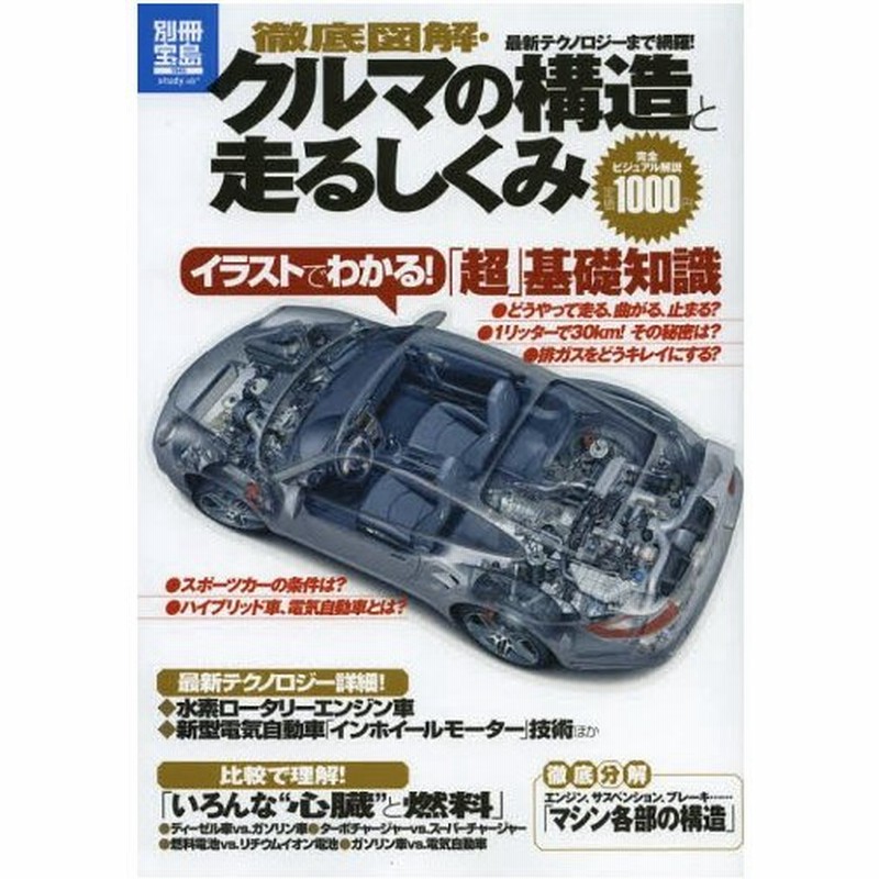 徹底図解 クルマの構造と走るしくみ イラストでわかる 超 基礎知識 通販 Lineポイント最大0 5 Get Lineショッピング